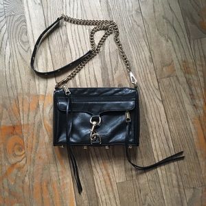 Rebecca Minkoff M.A.C Black Chained Crossbody Bag